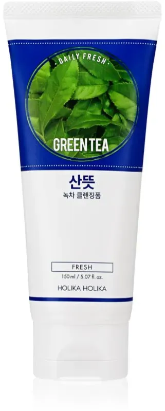 Holika Holika Daily Fresh Green Tea Reinigungsschaum zur Reduktion der Talgproduktion mit grünem Tee 150 ml