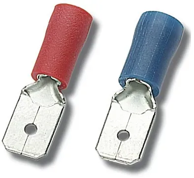 100Stk Flachstecker Kabelschutz männlich verschiedene Größe 8799 WKI1,5/6,3/0,8
