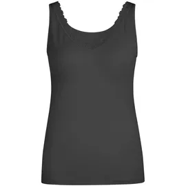 NINA VON C. Achselhemd Daily & Cosy Schwarz 40