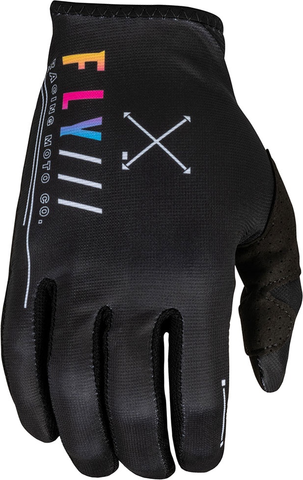 Fly Racing Lite S.E. Avenger, gants - Noir/Sunset - M