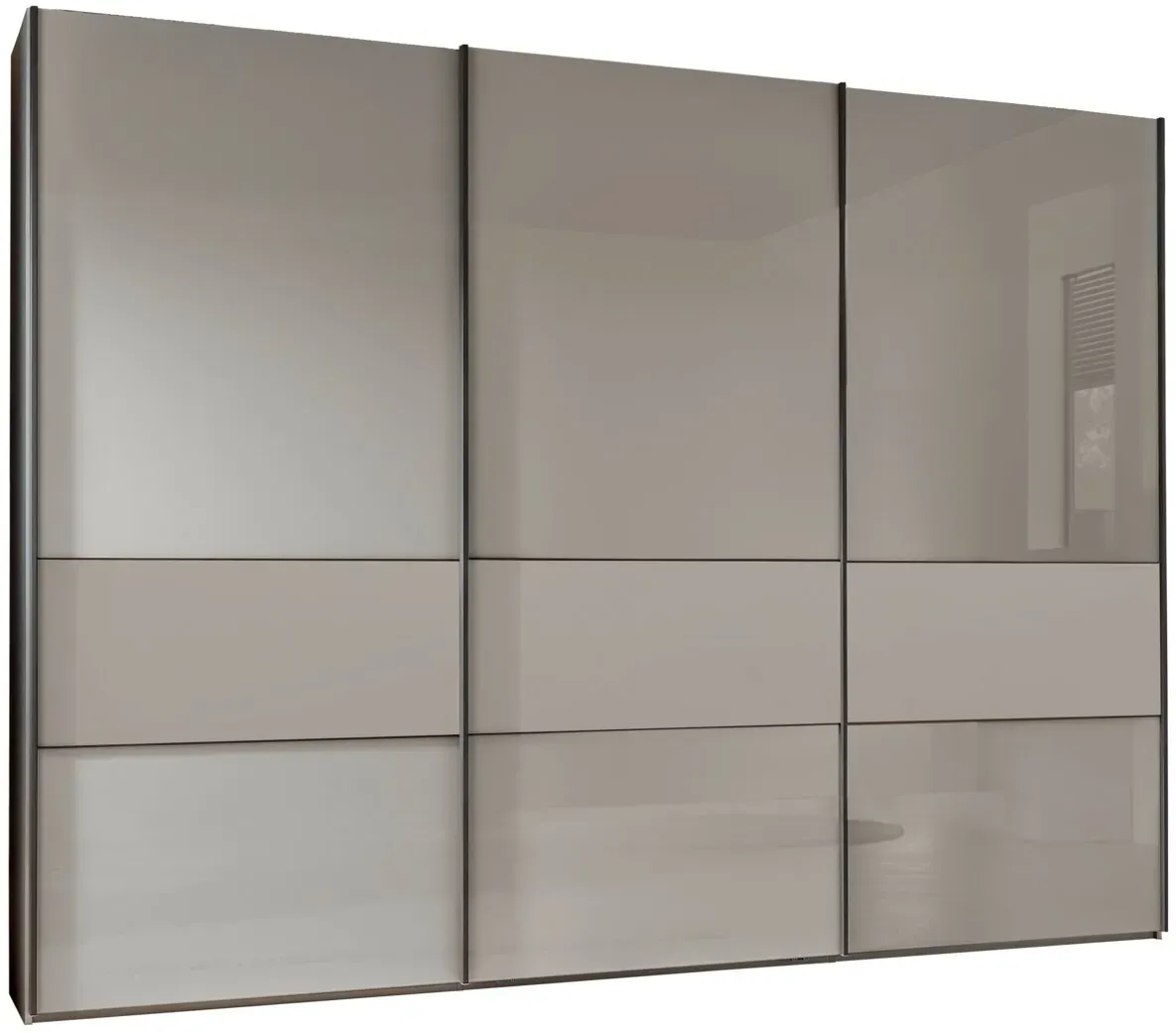 Dieter Knoll Schwebetürenschrank 3-trg. MILANO - B/H/T ca. 280.00x217.00x67.00