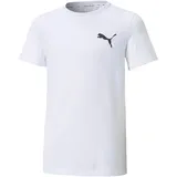 Puma Active Small Logo T-Shirt Jungen Puma white