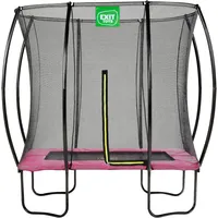 EXIT TOYS Silhouette rechteckig 153 x 214 cm inkl. Sicherheitsnetz rosa