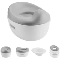KIKKABOO Trio 3 In 1 Töpfchen - Grey -