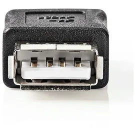 Nedis USB-A Adapter Schwarz