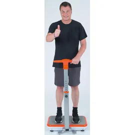 Vibroshaper Vibrationsplatte inkl. Haltestange orange