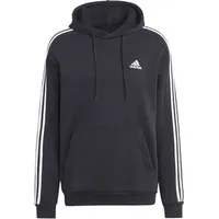 adidas Hoodie Schwarz 3-Streifen S