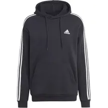 adidas Hoodie Schwarz 3-Streifen S