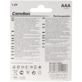 Camelion Rechargeable AAA 4 St.