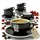 muvell Espressotasse 0,06 l Schwarz 6 St.