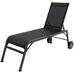 Gartenliege aus Aluminium