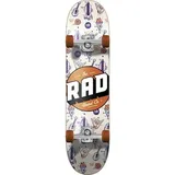 RAD Unisex – Erwachsene Logo Progressive Skateboard, Wallpaper, 7.75"