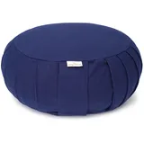 yogabox Meditationskissen / Yogakissen Zafu Basic mit ZIP - dunkelblau 31 x 15,0 cm 1 St