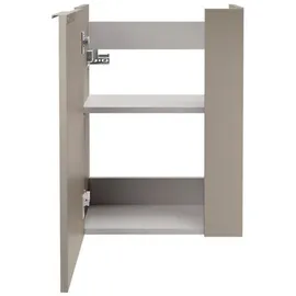 Fackelmann SBC B.PARIS Waschbeckenunterschrank Gäste WC 45 cm breit, grau
