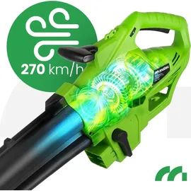 Maltec Laubbläser Laubsauger mit Schredder 3500 W
