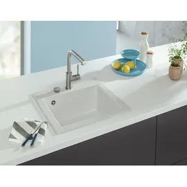 Villeroy & Boch Subway 50 S stone white + Excenterbetätigung