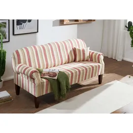 Massivmoebel24 Küchensofa 188x78x97 gestreift Edinburgh