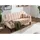 Massivmoebel24 Küchensofa 188x78x97 gestreift Edinburgh