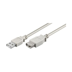 USB 2.0 Verlängerung, Typ AM/AF, 1,8 Meter