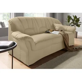 DOMO collection 3-Sitzer DOMO COLLECTION "Bahia, bequem und komfortabel, zeitloses & elegantes Sofa", beige, B:200cm H:91cm T:92cm, Luxus-Microfaser (100% Polyester), mit Muster;Struktur (100% Polyester), Sofas, inklusive Federkern