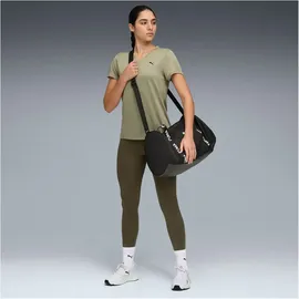 Puma TAD Essential Vneck Damen T-Shirt grün - Lux army S