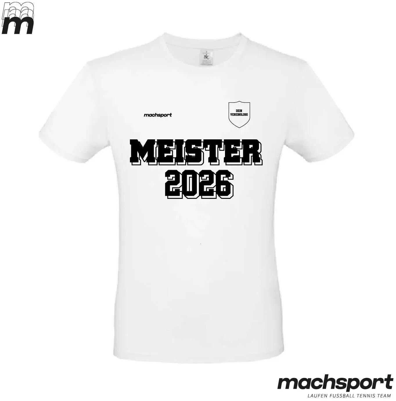 Meistershirt Classic weiß - M