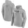 Fanatics Kapuzenpullover FANATICS "Fanatics Hoodie Seattle Seahawks Worn Graphic", Damen, Gr. XL, grau, 80% Baumwolle, 20% Polyester, Pullover Kapuzenpullover