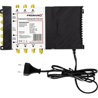 Premium X PremiumX PXMS 5/6 Multischalter mit Netzteil Multiswitch
