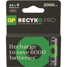 GP ReCyko PRO AA 2000 mAh 4 St.