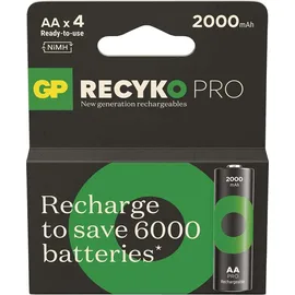 GP ReCyko PRO AA 2000 mAh 4 St.