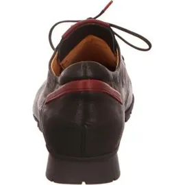 THINK! MENSCHA chromfrei gegerbte nachhaltige Halbschuhe, SCHWARZ/KOMBI 0000