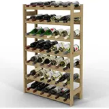 LENMAR Weinregal 102 x 63 x 25 cm Beige