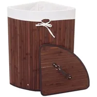 MCW Eckwäschekorb C21 Braun