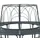 vidaXL Baumbank Ø 160 x 89 cm Grau