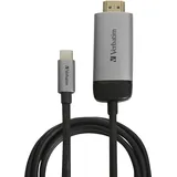 Verbatim USB-C auf HDMI Adapter 4K Kabellänge 1,5m 49144