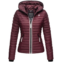 NAVAHOO Damen Steppjacke leichte Übergangsjacke mit Kapuze Kimuk Princess
