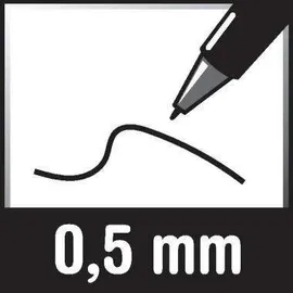 Stabilo Tintenroller Grün 0,5 mm 10 St.