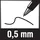 Stabilo Tintenroller Grün 0,5 mm 10 St.