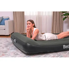 BESTWAY TriTech Doppelluftbett mit integrierter, batteriebetriebener Elektropumpe 203 x 152 x 30 cm