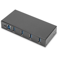 Digitus 4-Port USB 3.0 Hub, Industrial Line