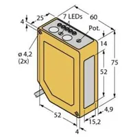 Turck Opto Sensor Q60VR3AF2000