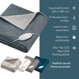 Beurer Wärmezudecke HD 75 Cosy 130 x 180 cm Dark Grey