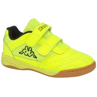 Kappa Kickoff OC Kids Sports Shoes, 4011 Yellow/Black, 28 EU