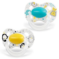 Medela baby Schnuller Original 0-6 m Duo gelb&tür