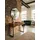 KADIMA DESIGN Sheeshamholz Konsolentisch 90x36x77 braun