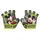 Disney Mickey Mouse Kinder Fahrrad Handschuhe Fahrradhandschuhe Gr. S