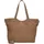 Valentino Courmayeur Shopper Synthetik Cammello