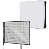 Walimex pro Flex LED 500 Bi-Color Leuchtmatte Set inkl. Softbox,