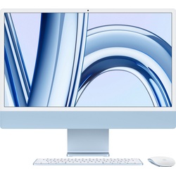 Apple iMac 24'' iMac (24 Zoll, Apple Apple M3 M3, 8-Core GPU, 8 GB RAM, 256 GB SSD) blau