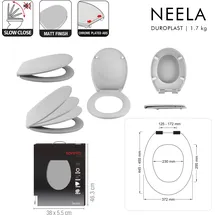 Spirella Premium Toilettendeckel Duroplast Orange